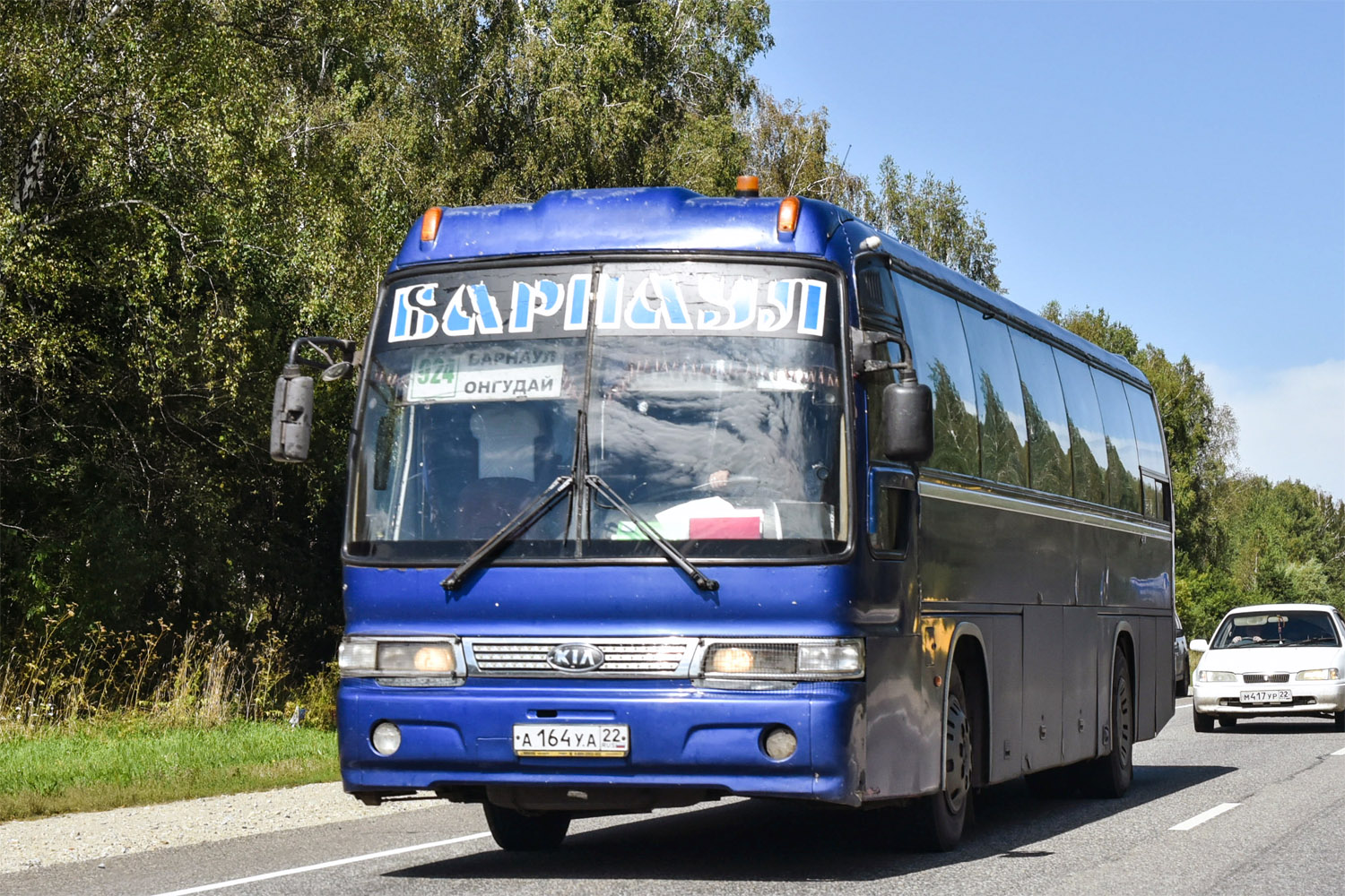 Алтайский край, Kia Granbird № А 164 УА 22