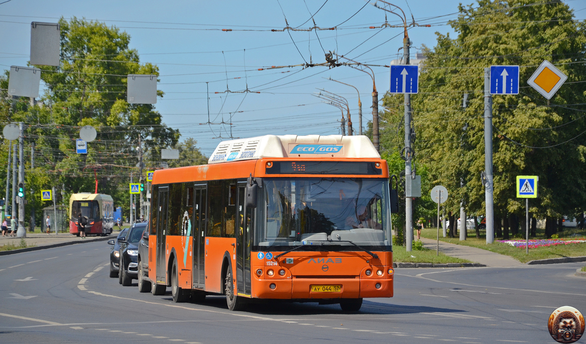 Нижегородская область, ЛиАЗ-5292.67 (CNG) № 15214