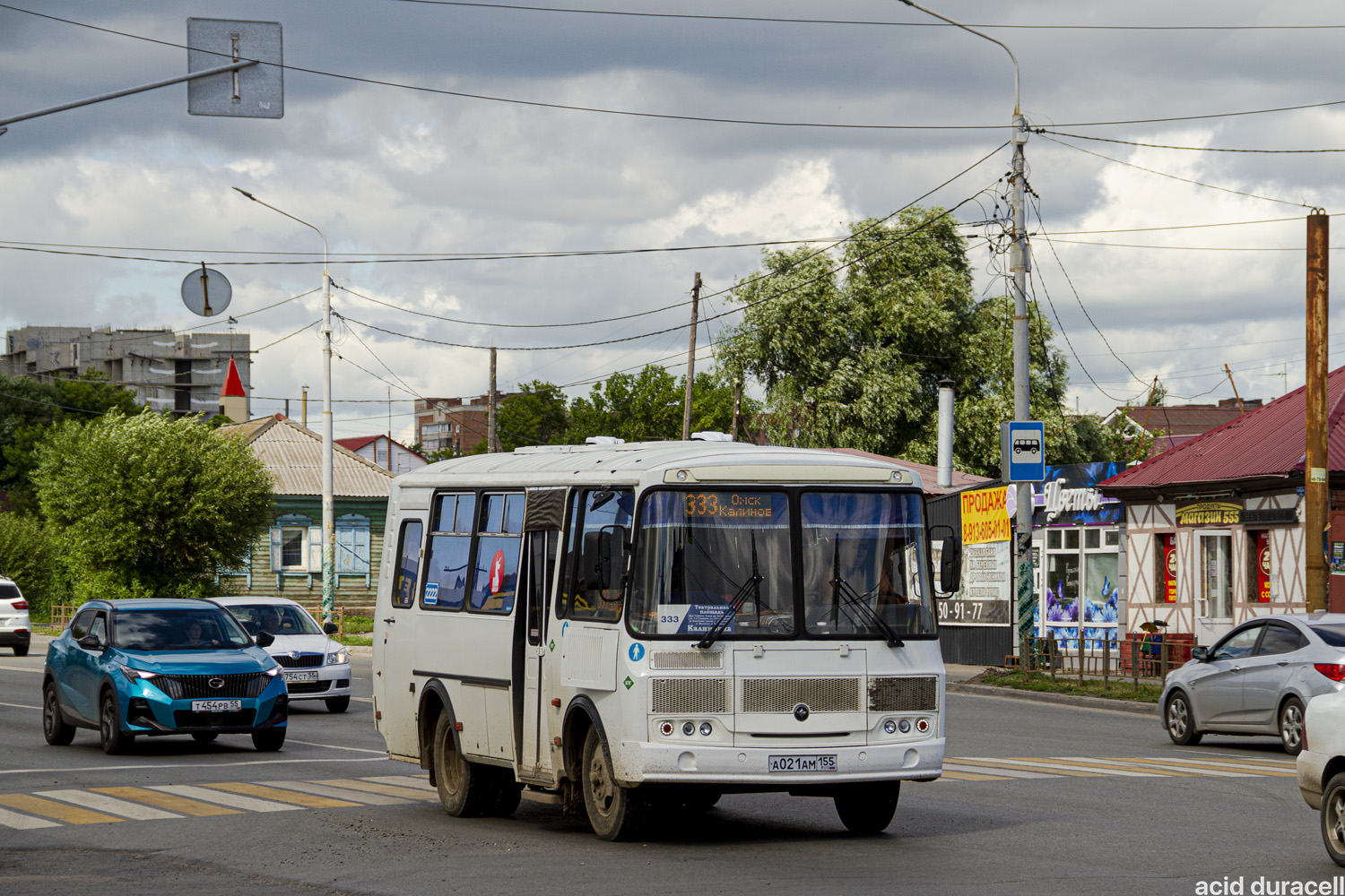 Омская область, ПАЗ-32053 № 2222