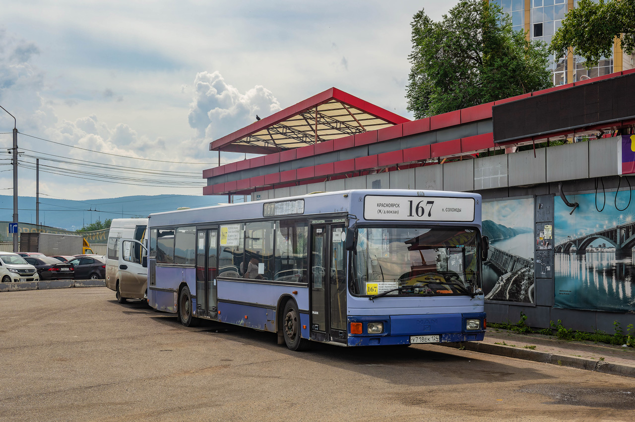 Красноярский край, MAN A10 NL262 № У 718 ЕК 124
