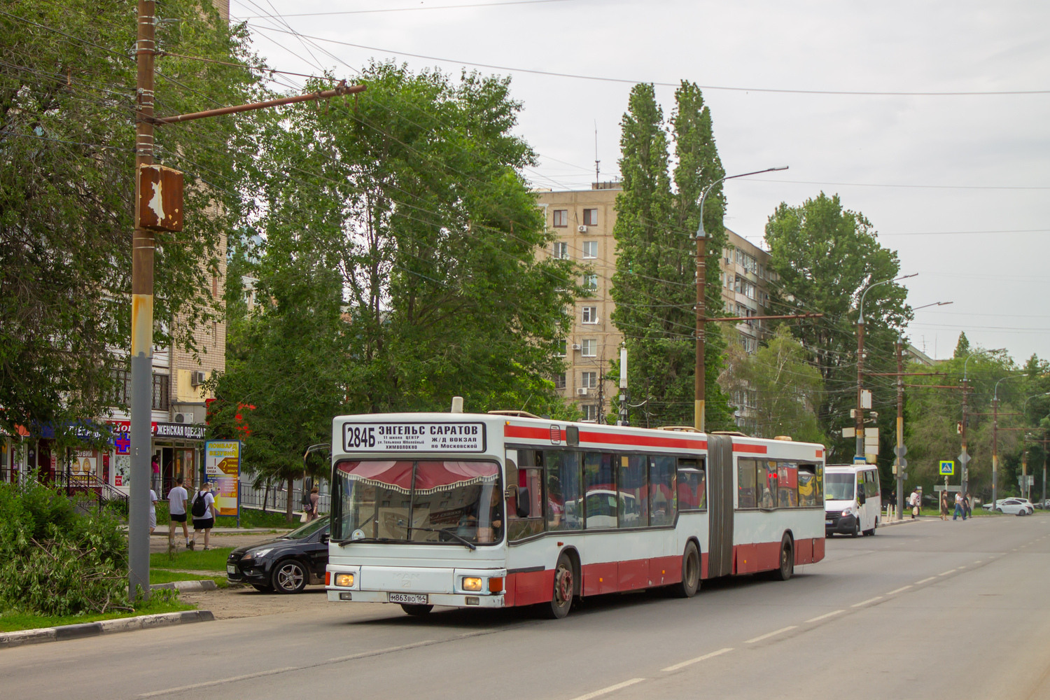 Саратовская область, MAN A11 NG272 № М 863 ВО 164