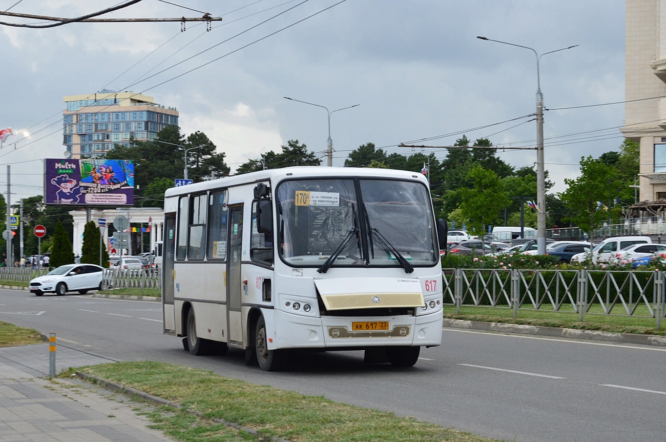Краснодарский край, ПАЗ-320302-08 "Вектор" № АК 617 23