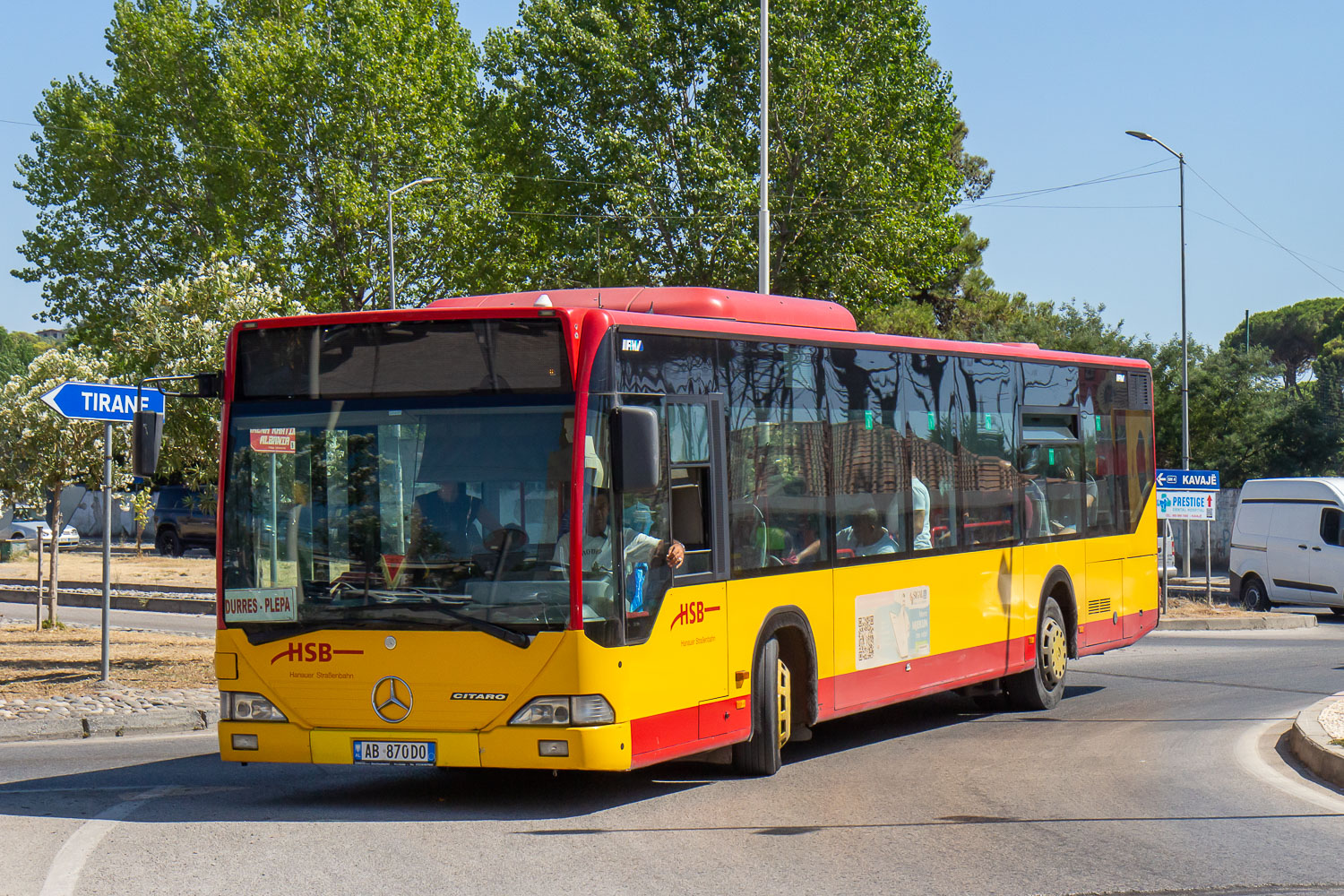Албания, Mercedes-Benz O530 Citaro № AB-870DO