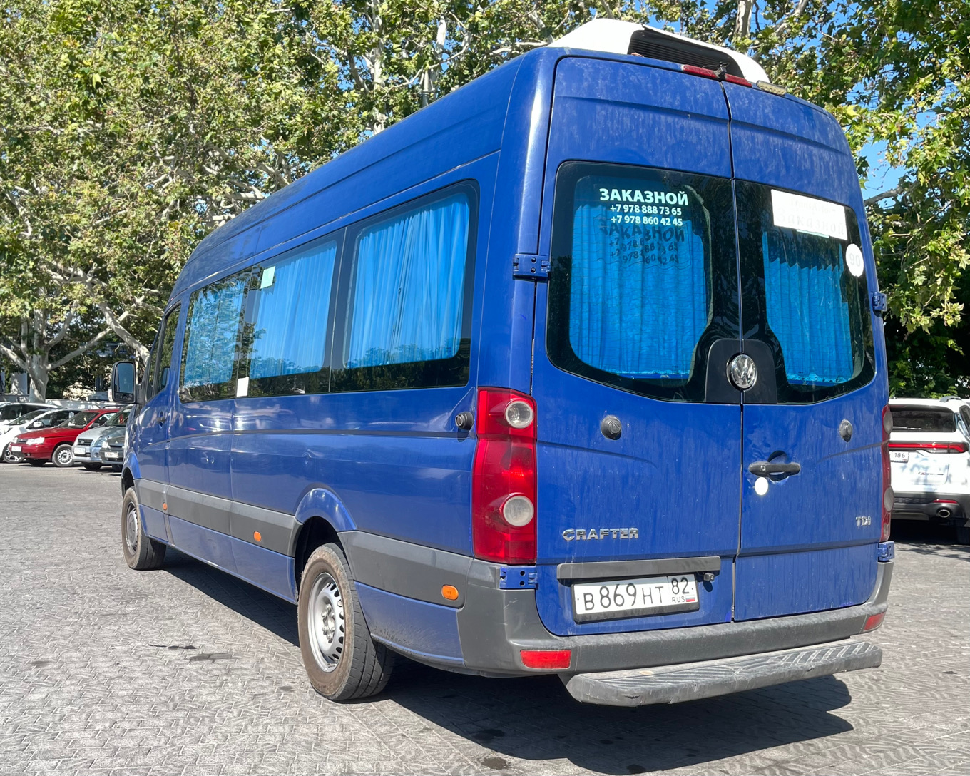 Республика Крым, Volkswagen Crafter № В 869 НТ 82