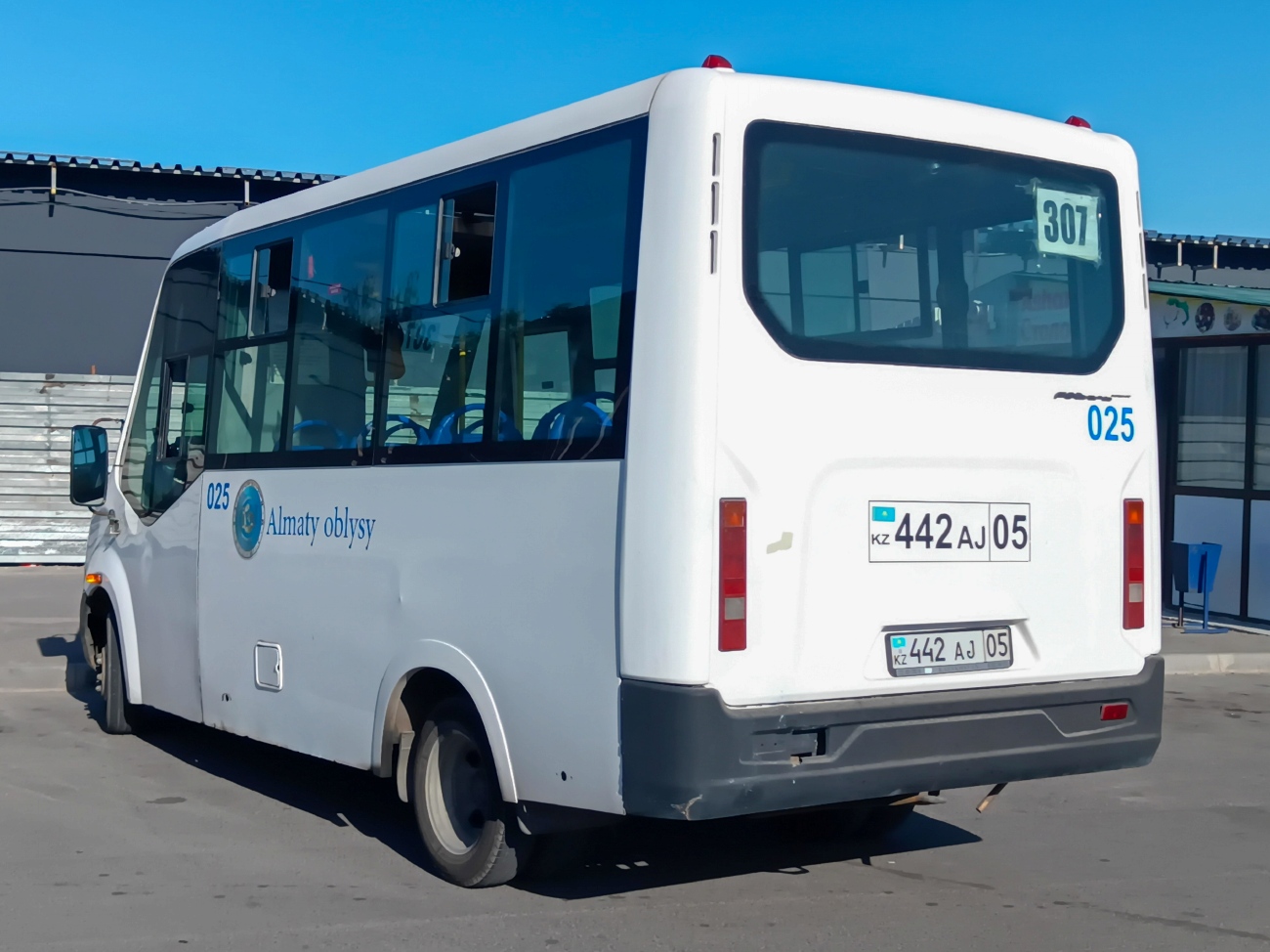 Алматинская область, ГАЗ-A63R42 Next (СемАЗ) № 025