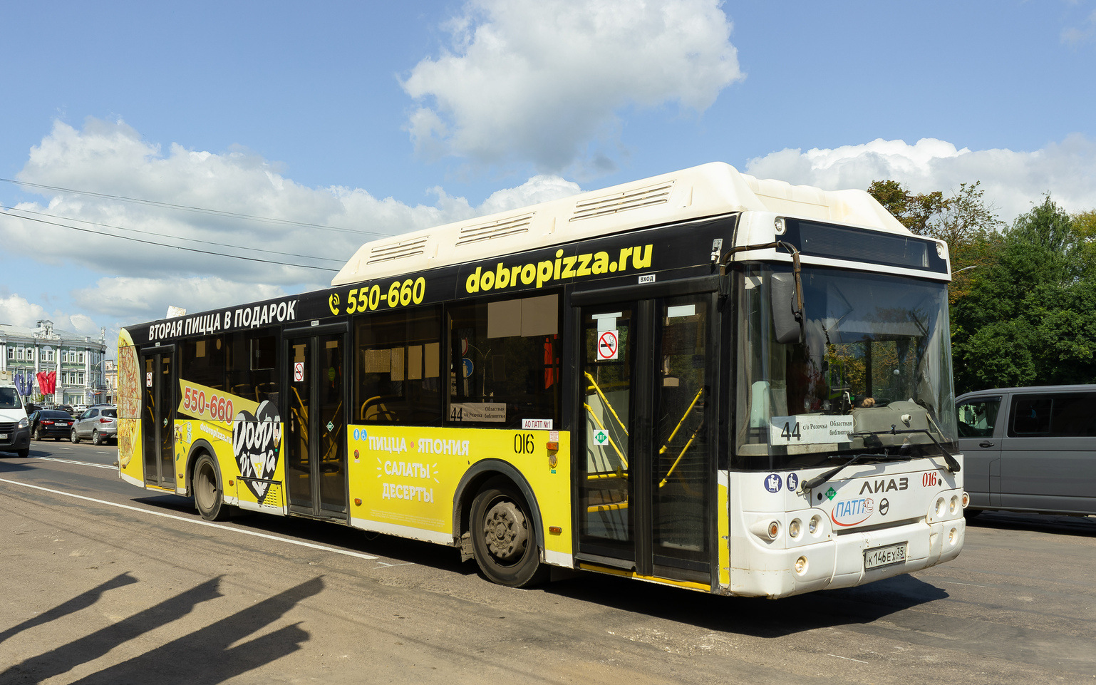 Вологодская область, ЛиАЗ-5292.67 (CNG) № 016