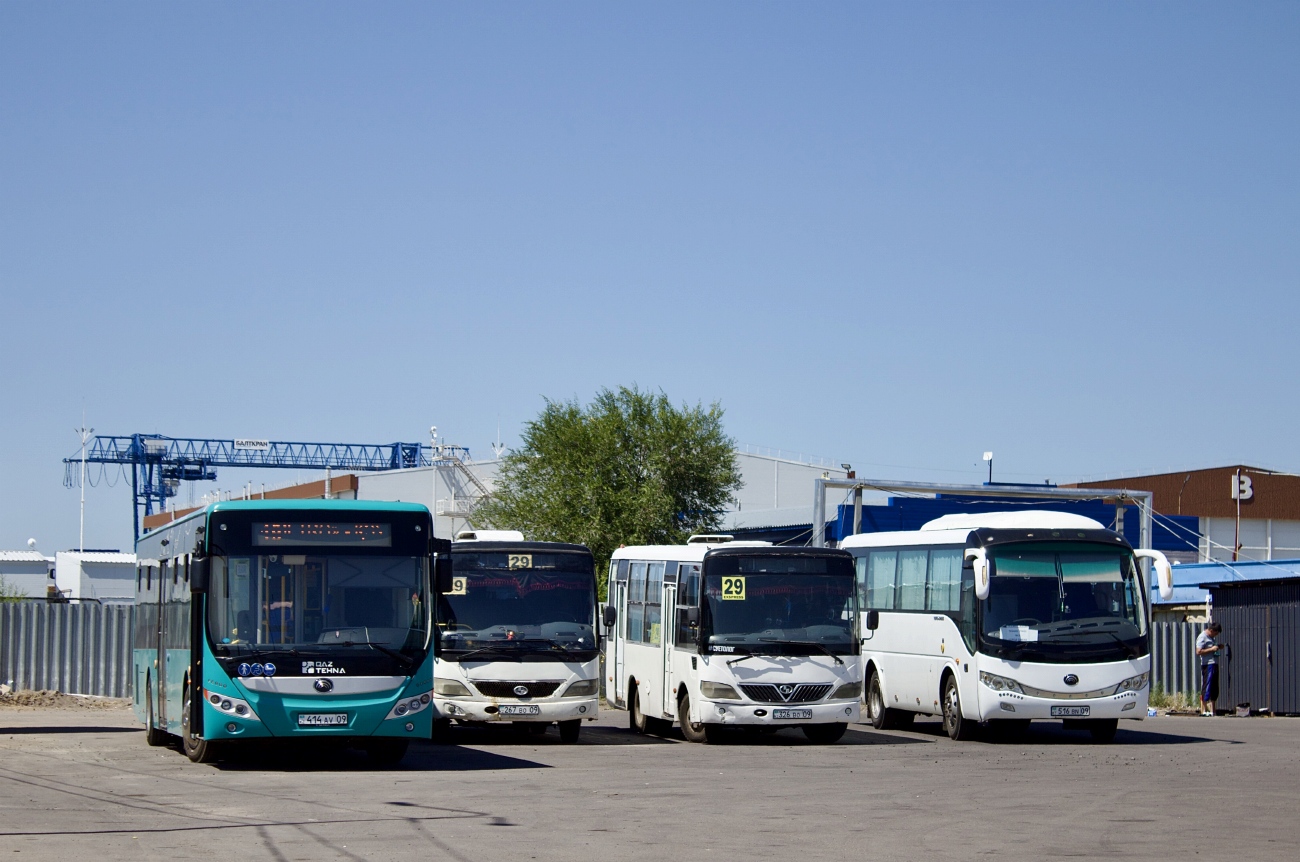 Карагандинская область, Yutong ZK6118HGA (QazTehna) № 414 AV 09