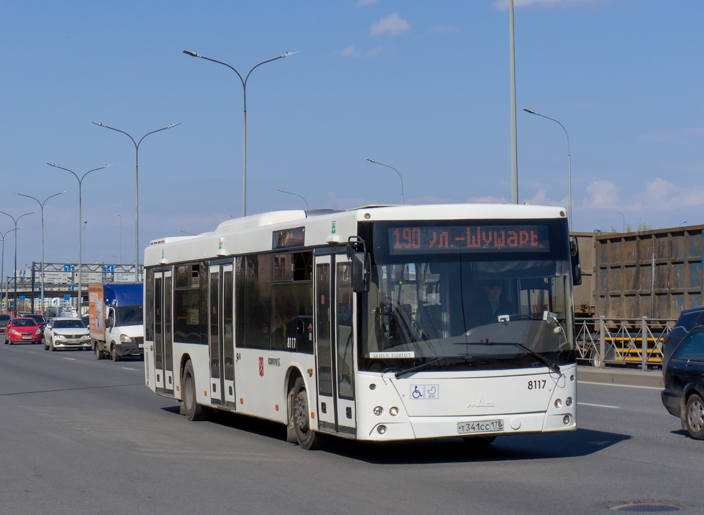 Санкт-Петербург, МАЗ-203.085 № 8117