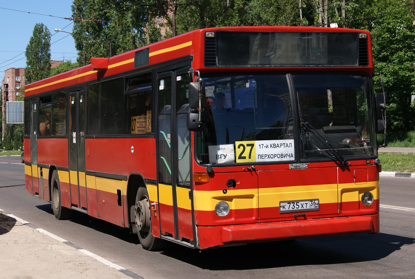 Воронежская область, Carrus K204 City № К 735 ХТ 36