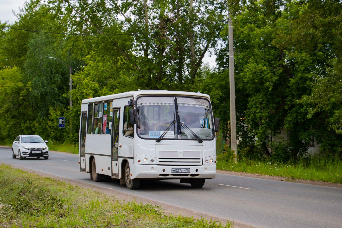 Удмуртия, ПАЗ-320302-12 № М 027 ЕУ 18 Удмуртия, ПАЗ-320302-12 № М 027 ЕУ 18