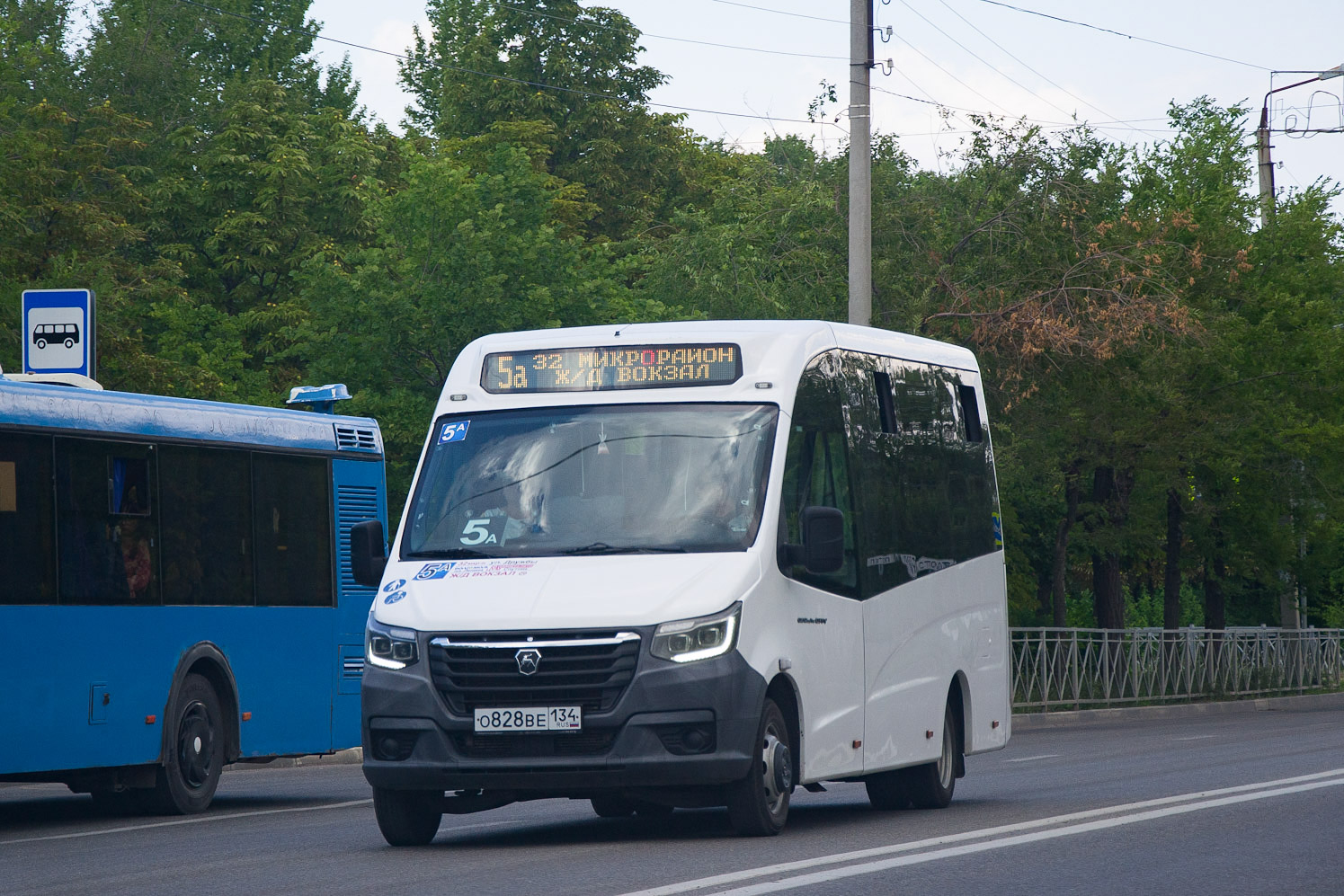 Волгоградская область, ГАЗ-A68R52 City № О 828 ВЕ 134