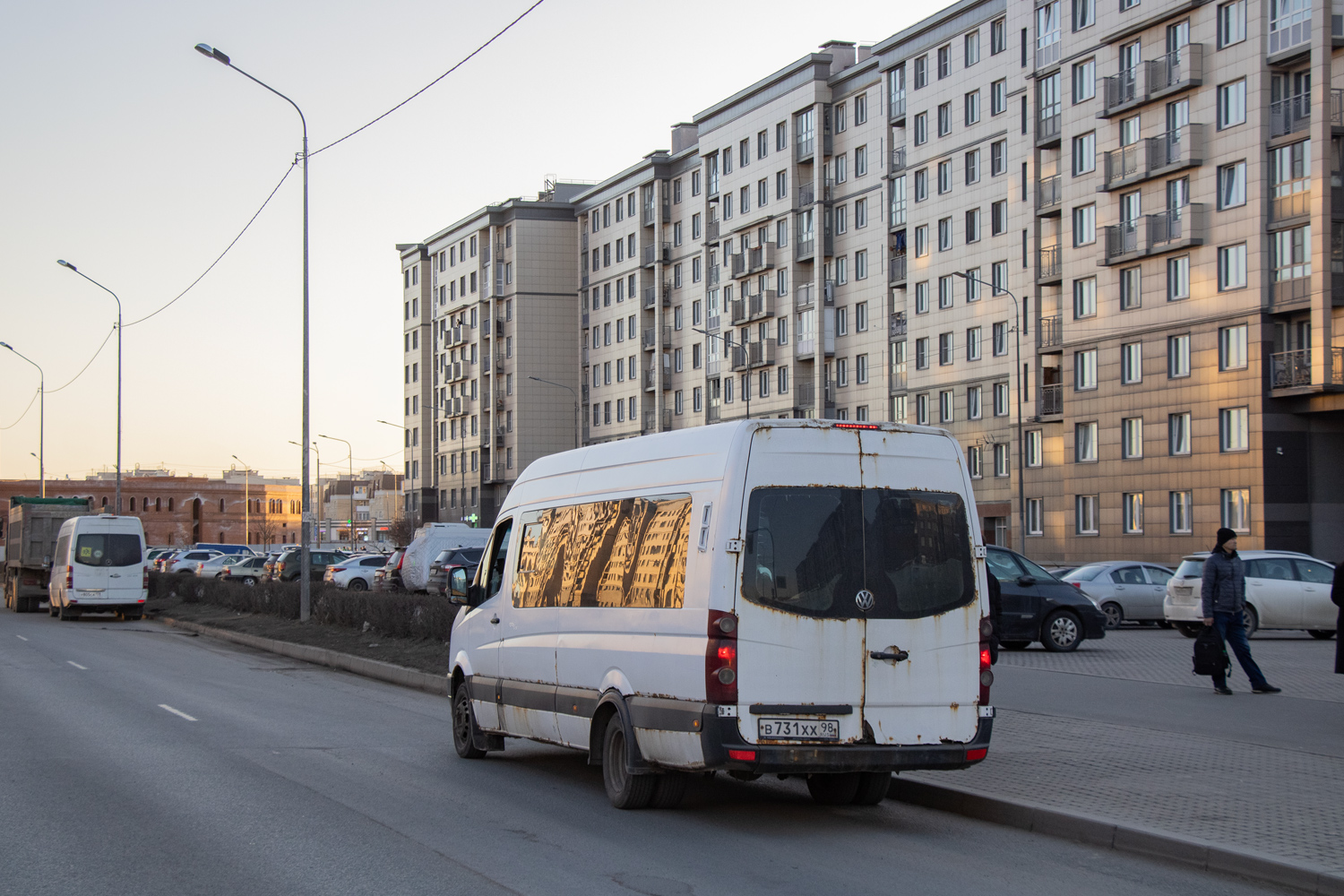 Санкт-Петербург, БТД-2219 (Volkswagen Crafter) № В 731 ХХ 98