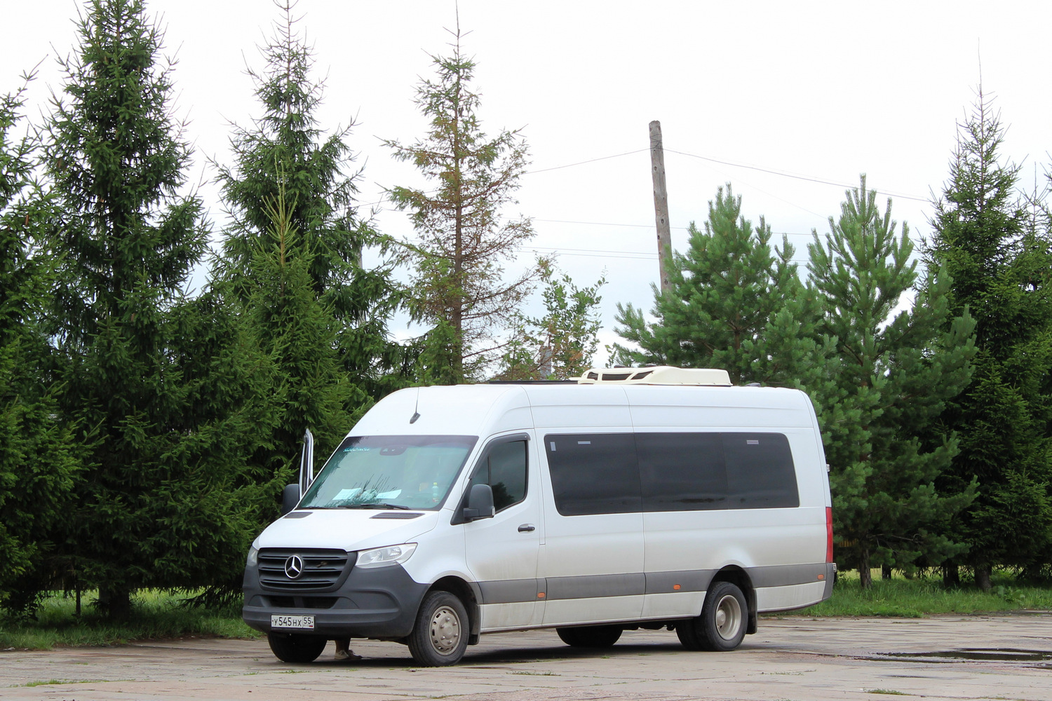 Омская область, Луидор-223685 (MB Sprinter) № У 545 НХ 55