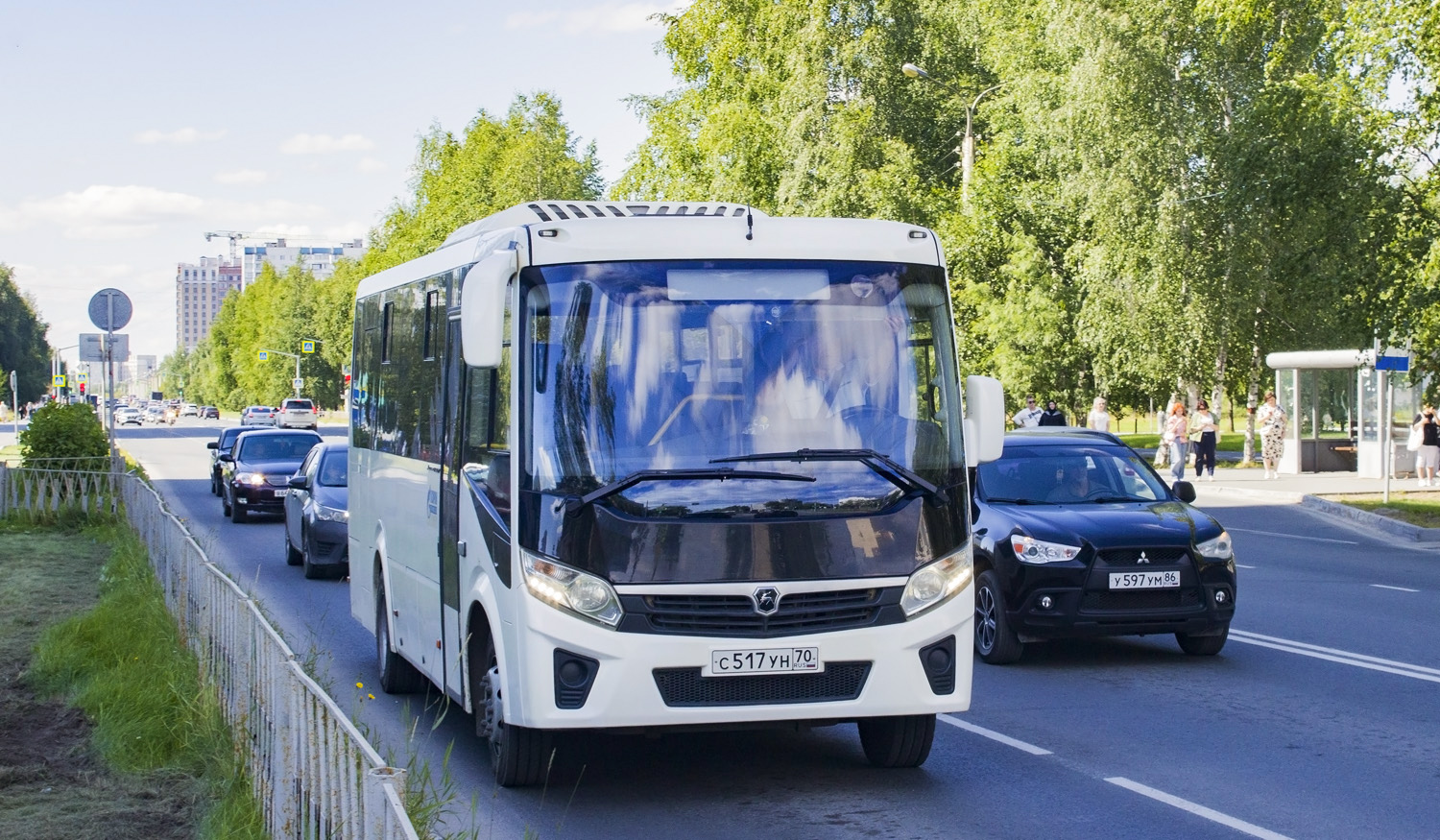 Томская область, ПАЗ-320455-04 "Vector Next" (межгород) № С 517 УН 70