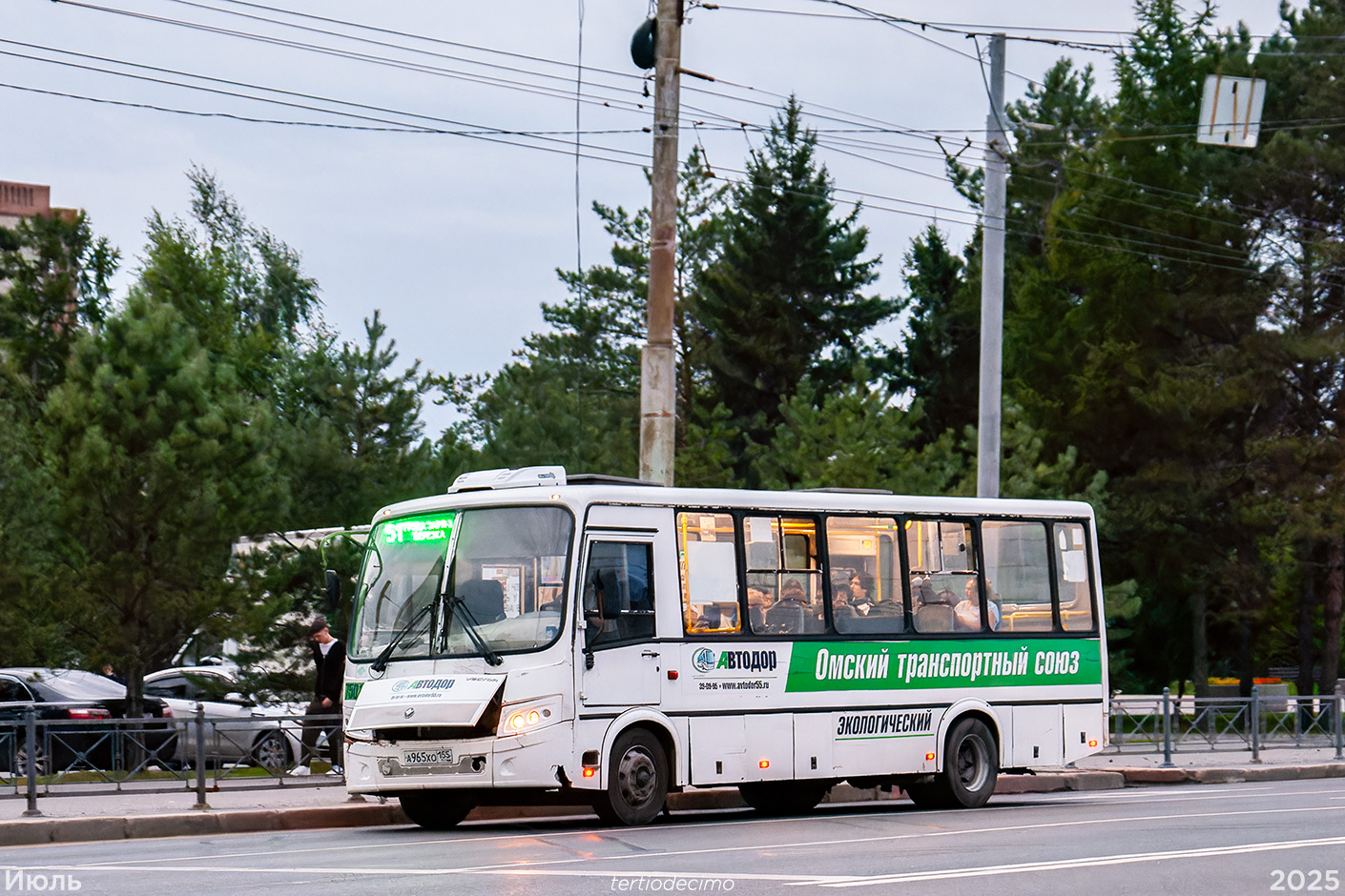 Омская область, ПАЗ-320412-14 "Вектор" № 8378