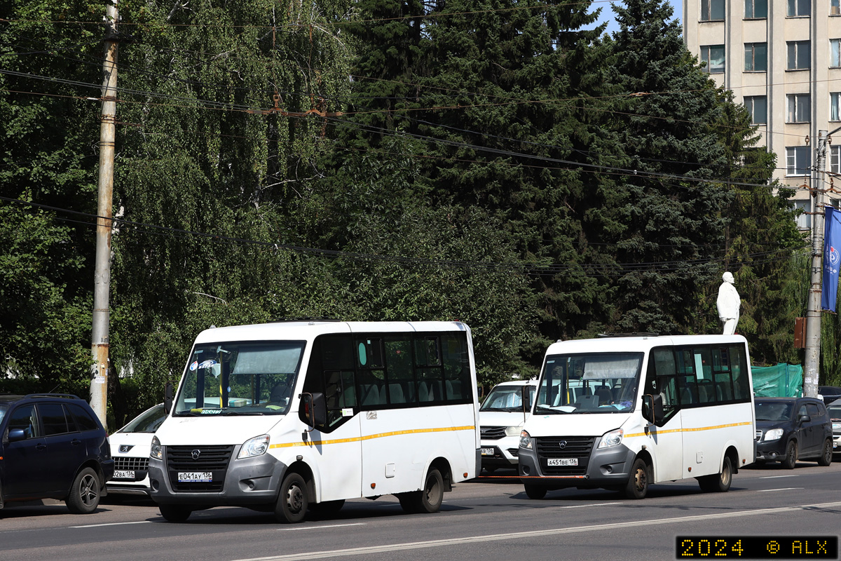 Воронежская область, ГАЗ-A64R45 Next № 05817; Воронежская область, ГАЗ-A64R45 Next № 05752