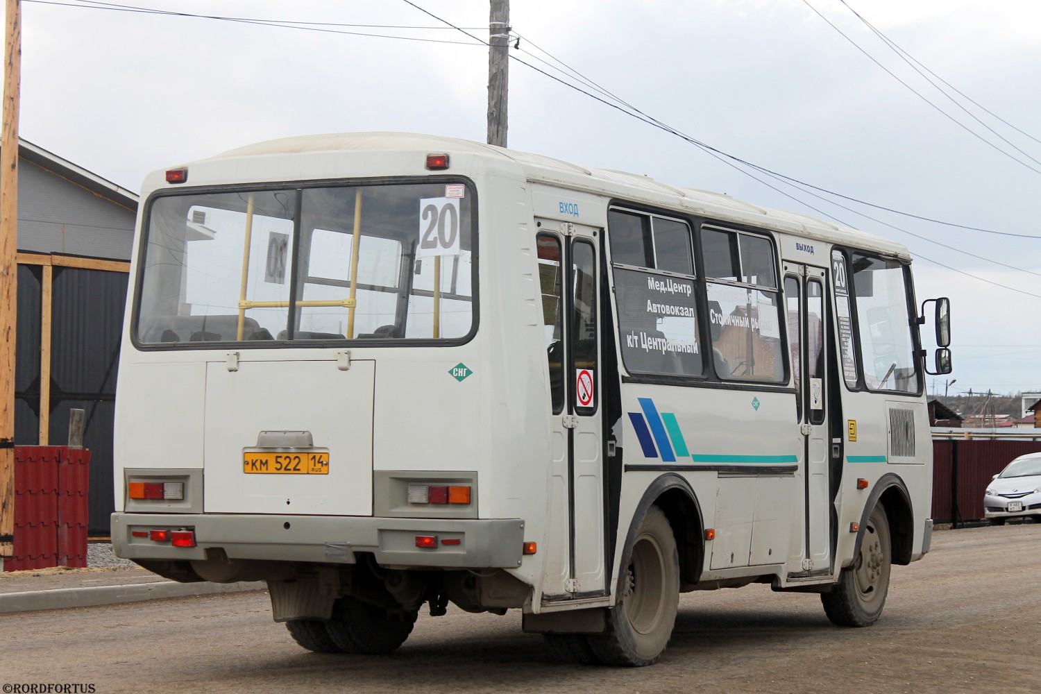 Саха (Якутия), ПАЗ-32053-20 № КМ 522 14