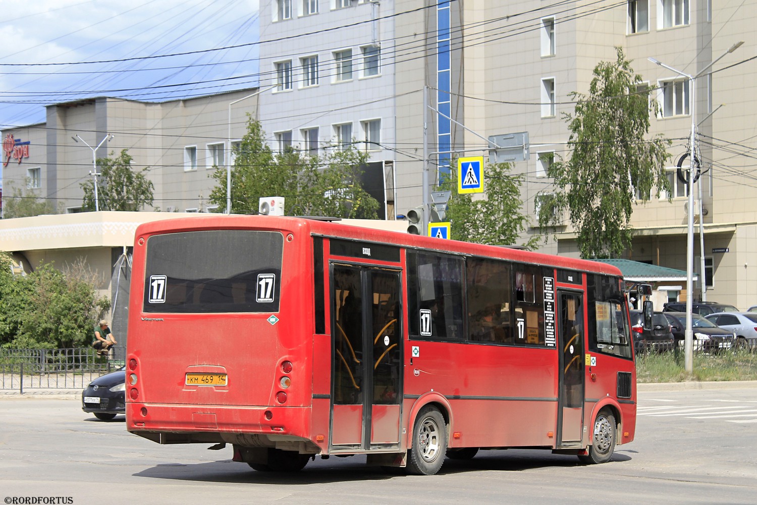 Саха (Якутия), ПАЗ-320414-14 "Вектор" № КМ 469 14