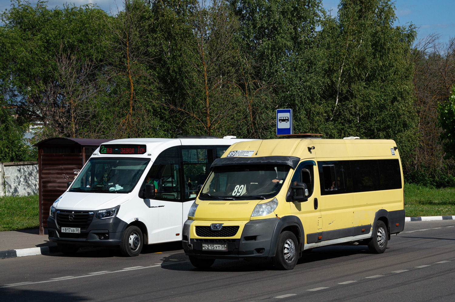Пензенская область, Нижегородец-2227SK (Peugeot Boxer) № О 215 УТ 58