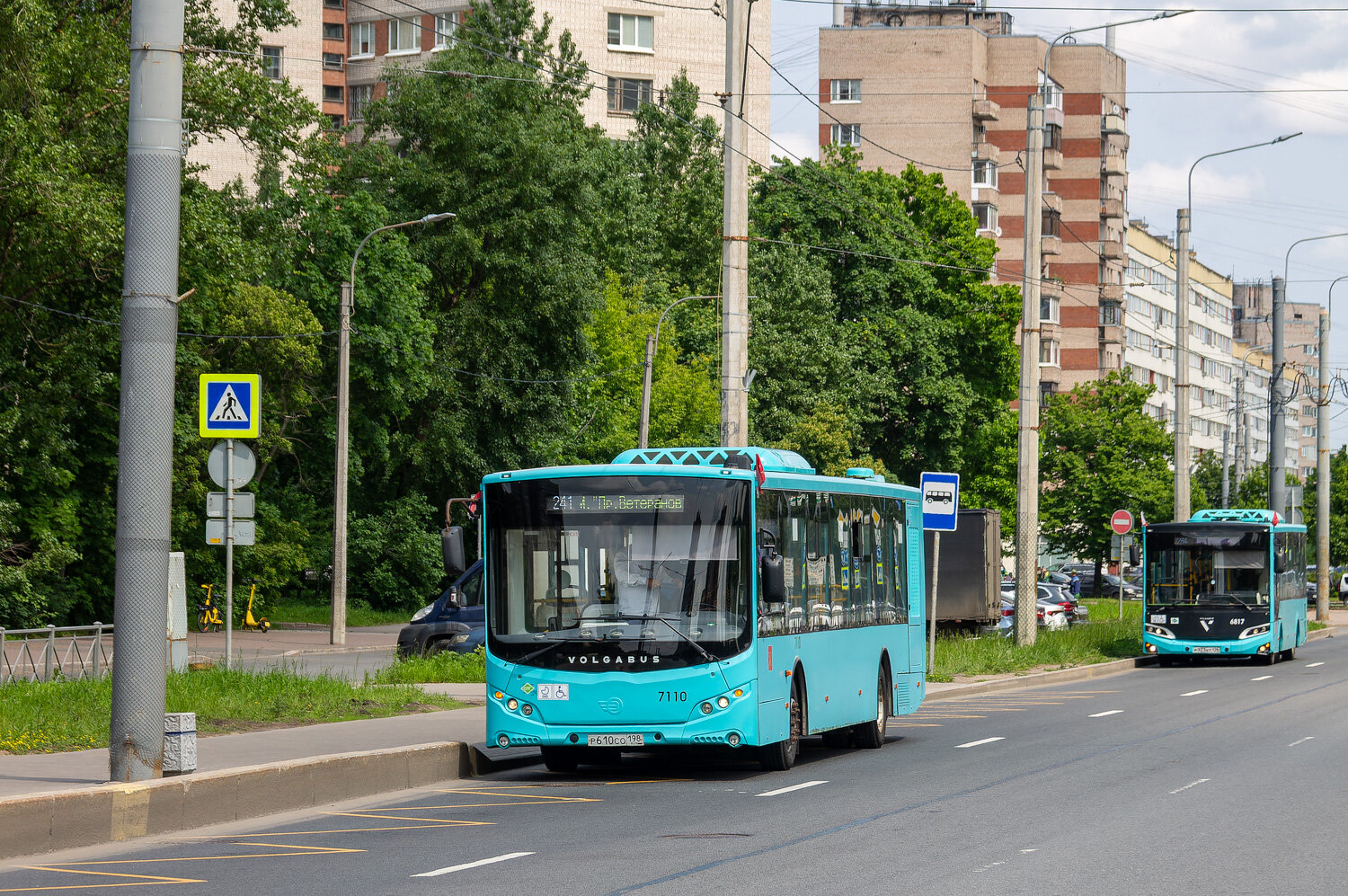 Санкт-Петербург, Volgabus-5270.G4 (LNG) № 7110
