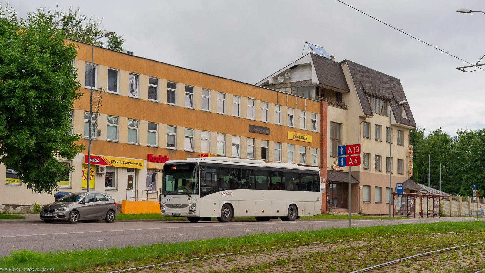 Латвия, IVECO Crossway LINE 12M NP № 158
