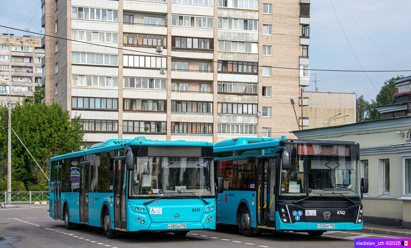 Санкт-Петербург, ЛиАЗ-5292.65 № 6531
