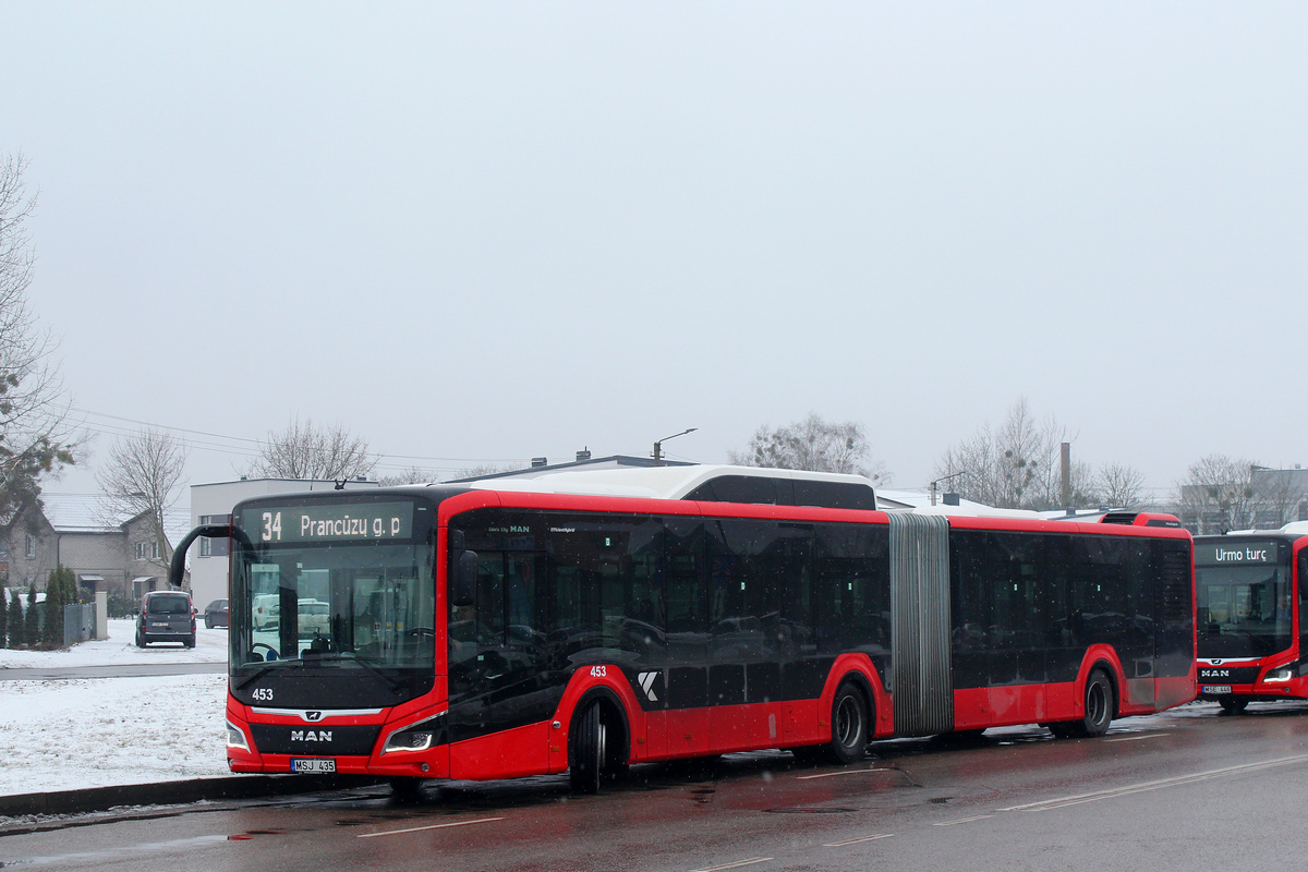Литва, MAN 18C Lion's City 18 G NG320 EfficientHybrid № 453