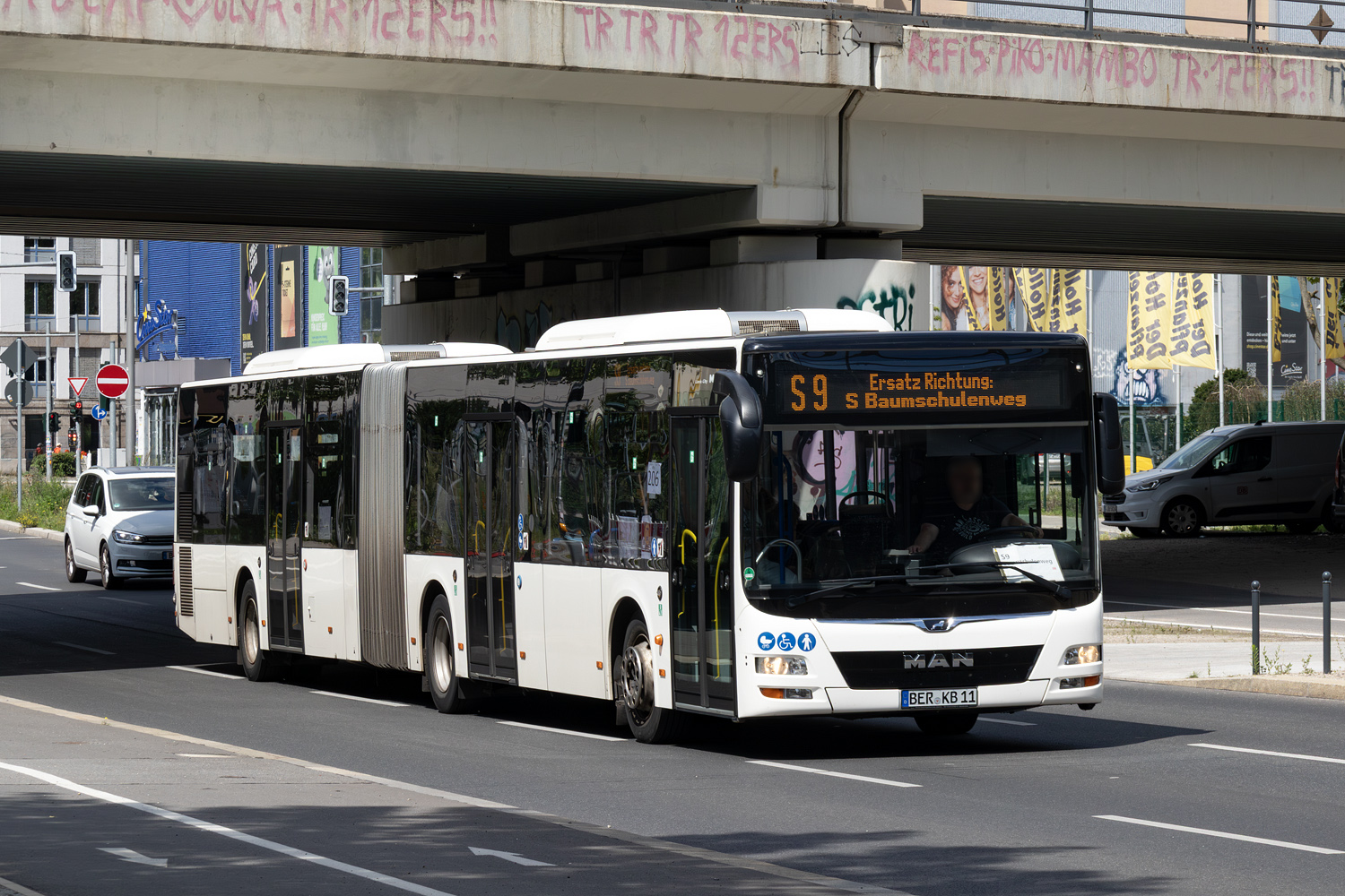 Бранденбург, MAN A23 Lion's City G NG363 № BER-KB 11; Берлин — SEV · S8 / S85 / S9 · Treptower Park <> Baumschulenweg · 24.07.2025 — 04.08.2025