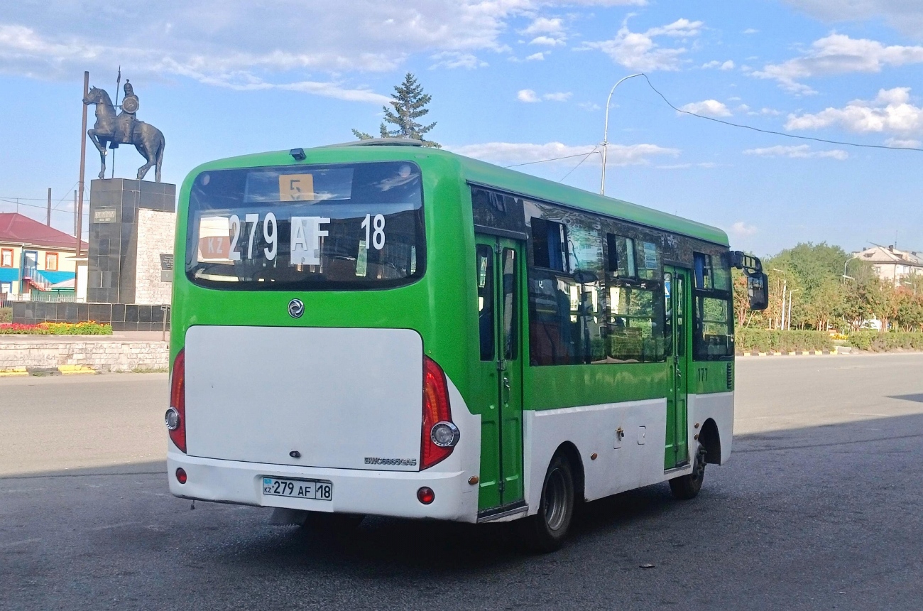 Абайская область, Dongfeng BWC6665GA5 (Qilu/СемАЗ) № 177