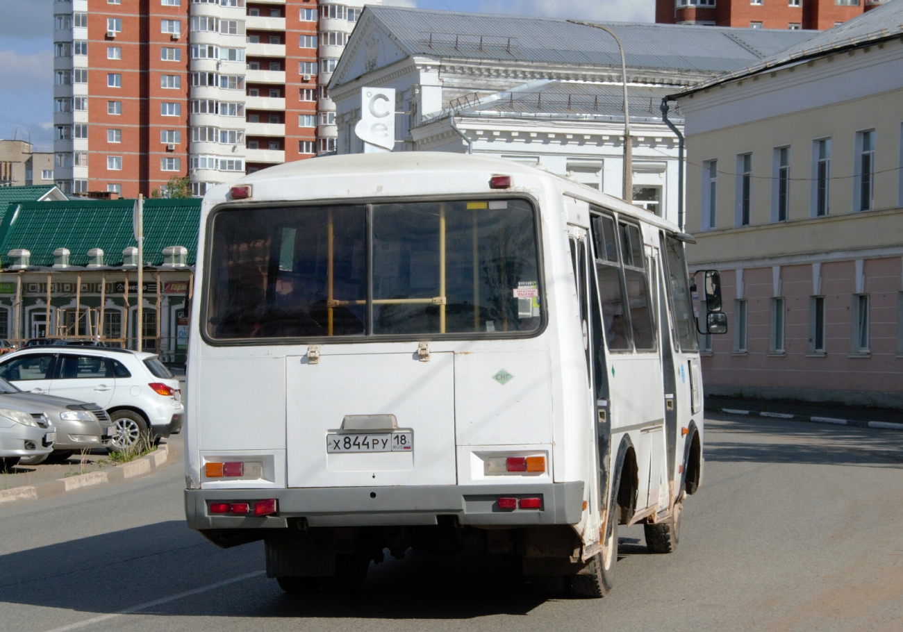 Удмуртия, ПАЗ-32054 № Х 844 РУ 18