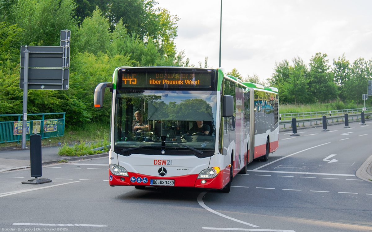 Северный Рейн-Вестфалия, Mercedes-Benz Citaro C2 G № 1480