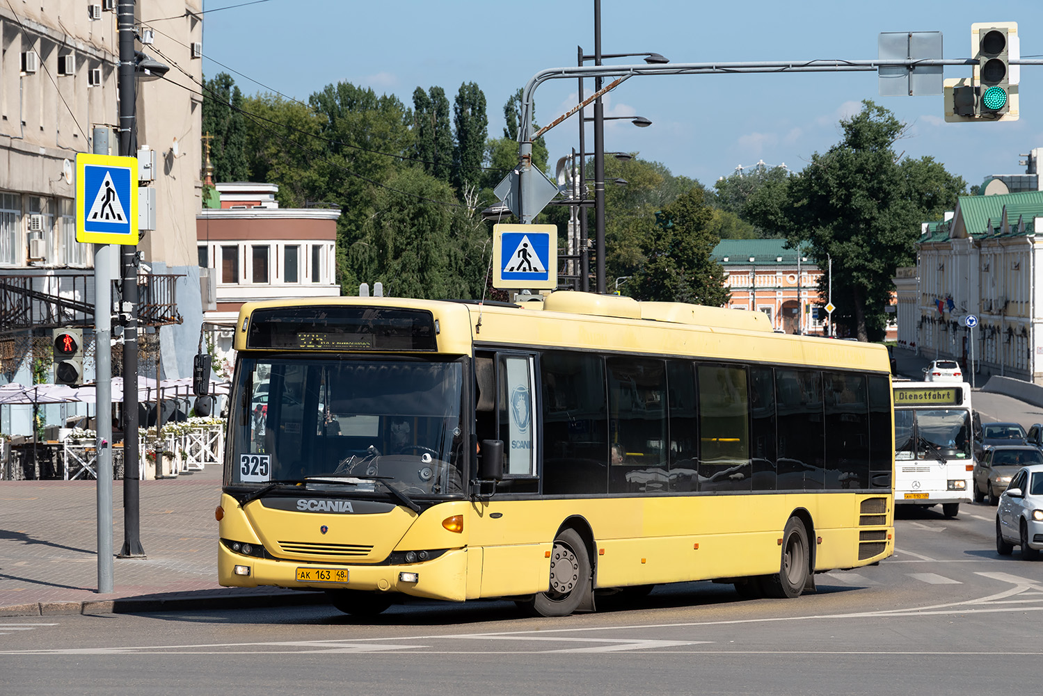 Липецкая область, Scania OmniLink II (Скания-Питер) № АК 163 48