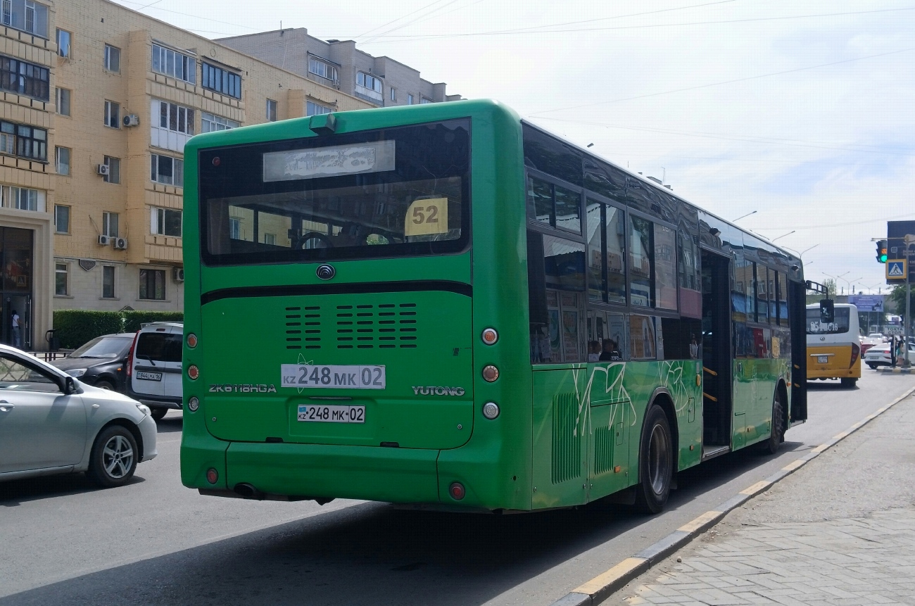 Абайская область, Yutong ZK6118HGA № 248 MK 02