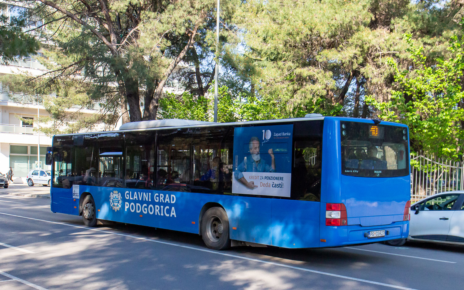Черногория, MAN A21 Lion's City NL273 № PG CGR27
