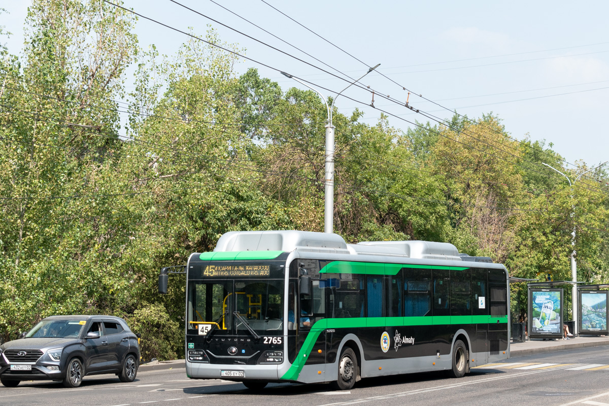 Алматы, Yutong ZK6126HG (QazTehna) № 2765