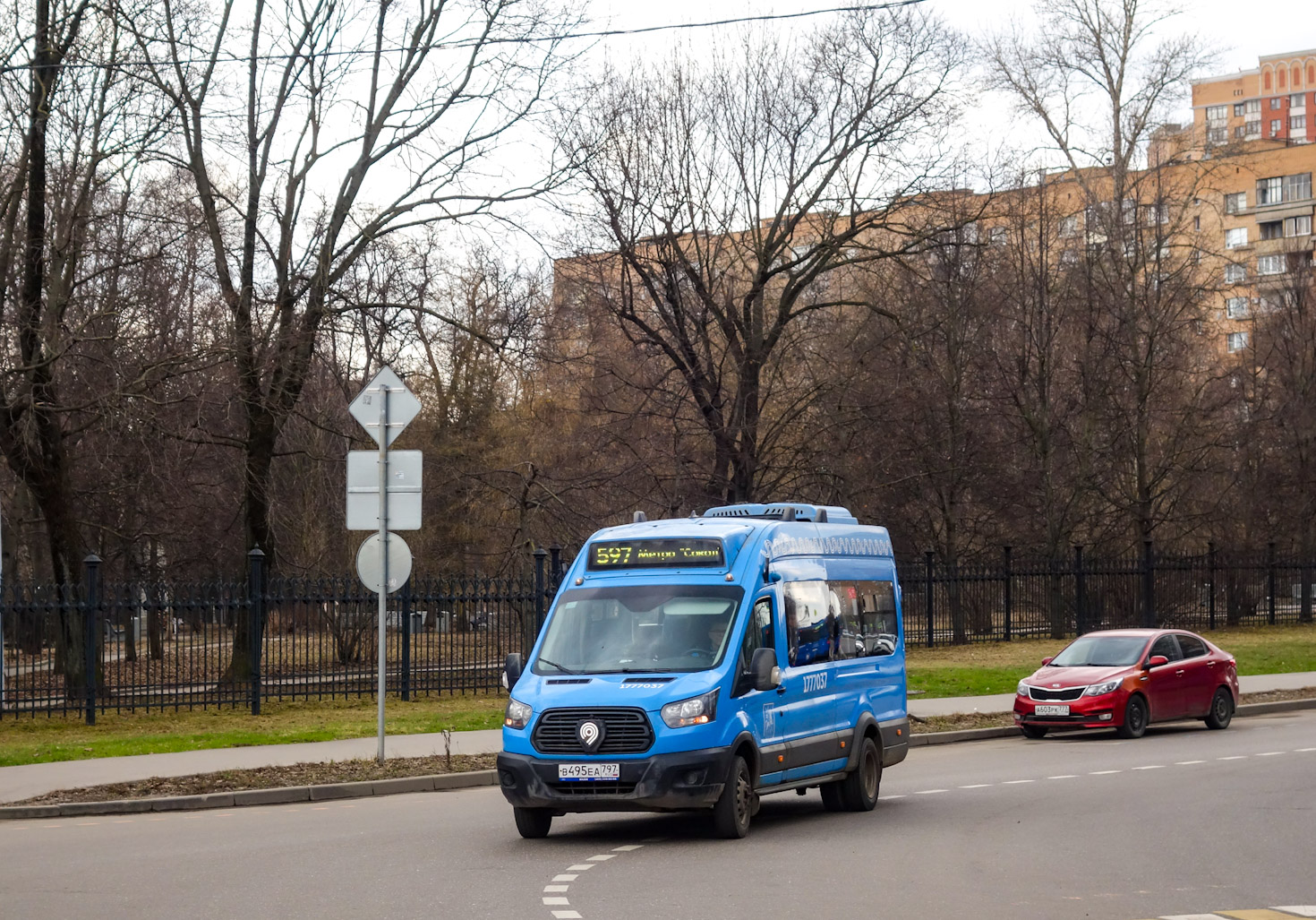 Москва, Нижегородец-222708 (Ford Transit FBD) № 1777037 Москва, Нижегородец-222708 (Ford Transit FBD) № 1777037