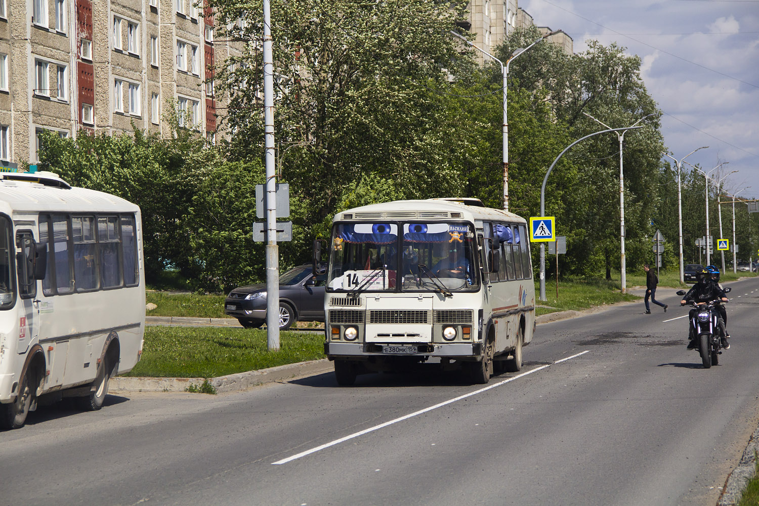 Пермский край, ПАЗ-4234 № Е 380 МК 159