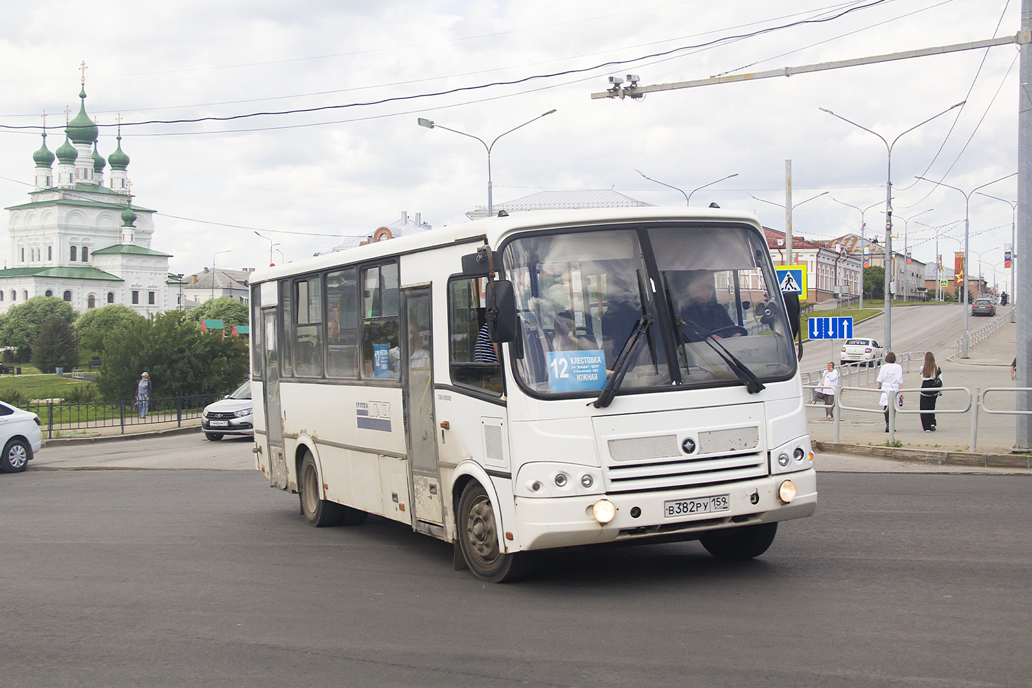 Пермский край, ПАЗ-320412-05 № В 382 РУ 159