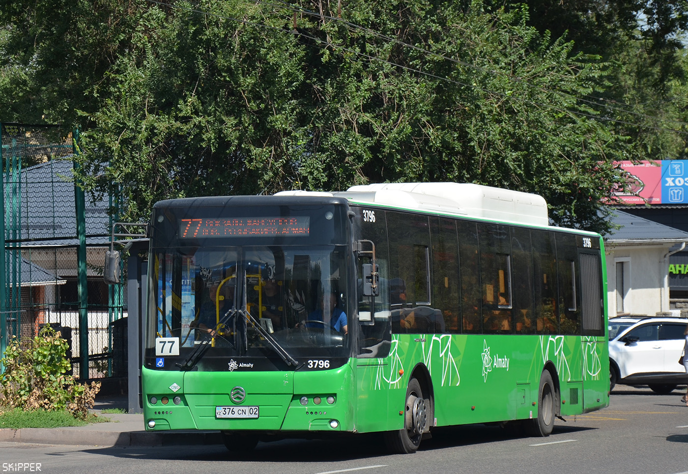 Алматы, Golden Dragon XML6125CN (Hyundai Trans Auto) № 3796