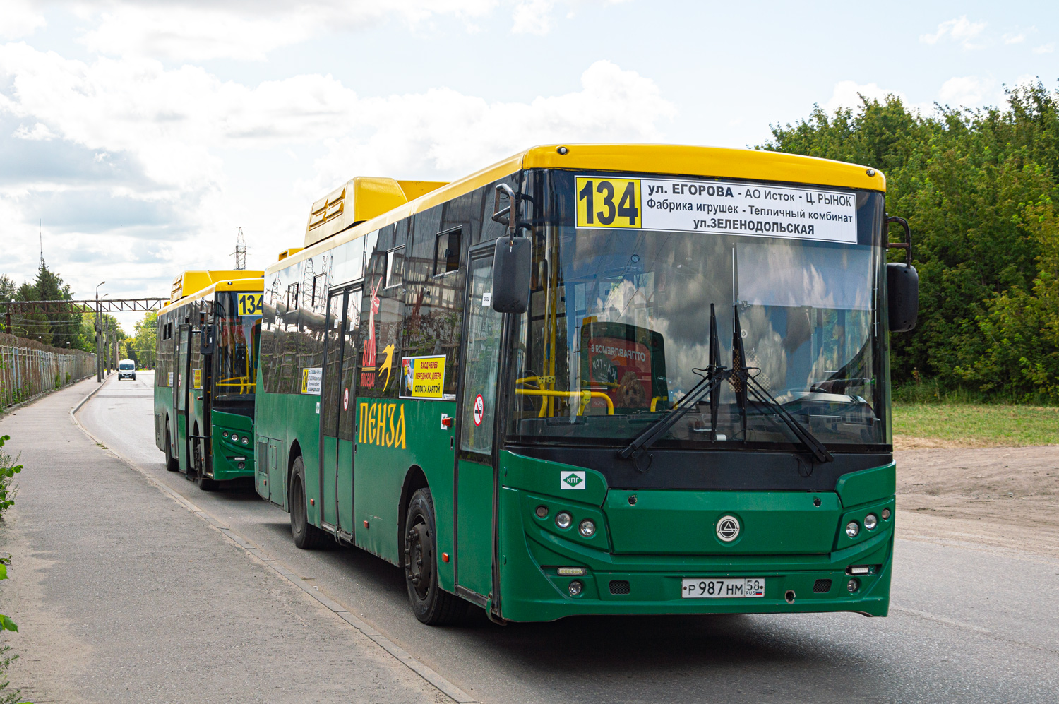 Пензенская область, КАвЗ-4270-70 № Р 987 НМ 58