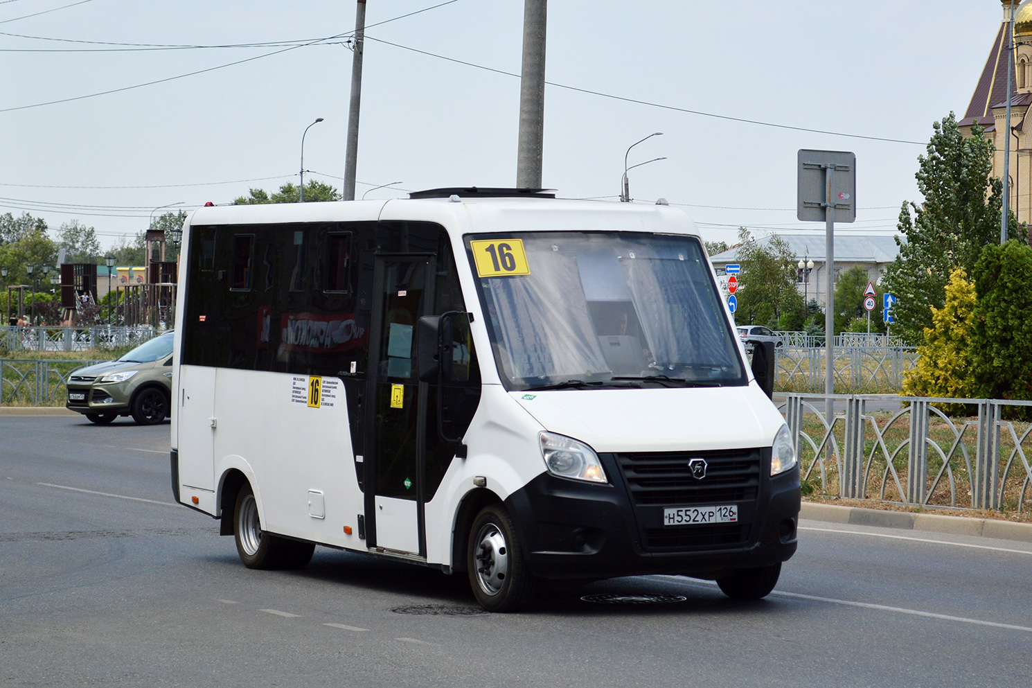 Ставропольский край, ГАЗ-A64R45 Next № Н 552 ХР 126