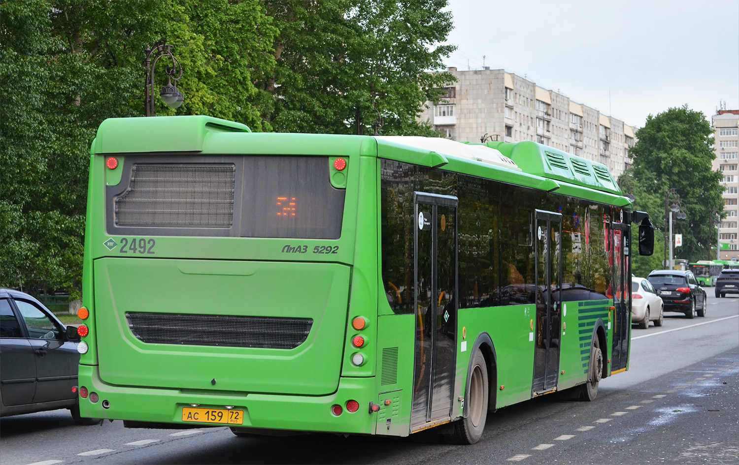 Тюменская область, ЛиАЗ-5292.67 (CNG) № 2492