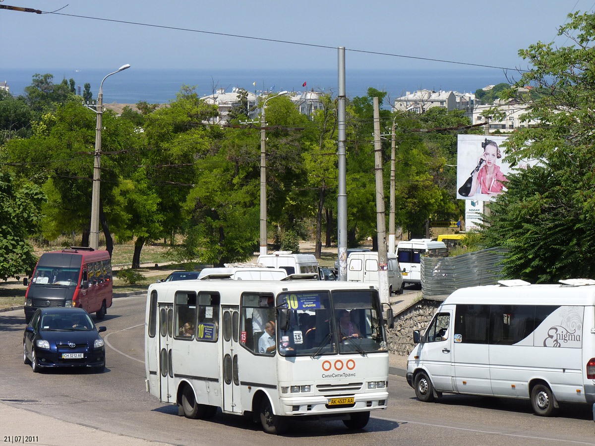 Севастополь, Volkswagen LT35 № CH 0233 AA; Севастополь, UzOtoyol M24.9 № AK 4537 AA; Севастополь, Mercedes-Benz Sprinter W903 316CDI № CH 0811 AA