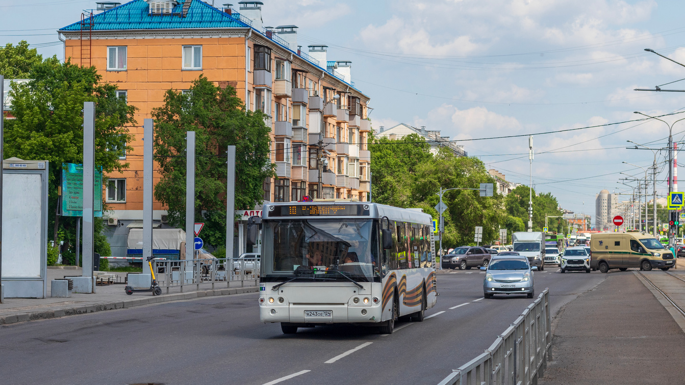 Красноярский край, ЛиАЗ-5292.65 № А 243 ОЕ 124