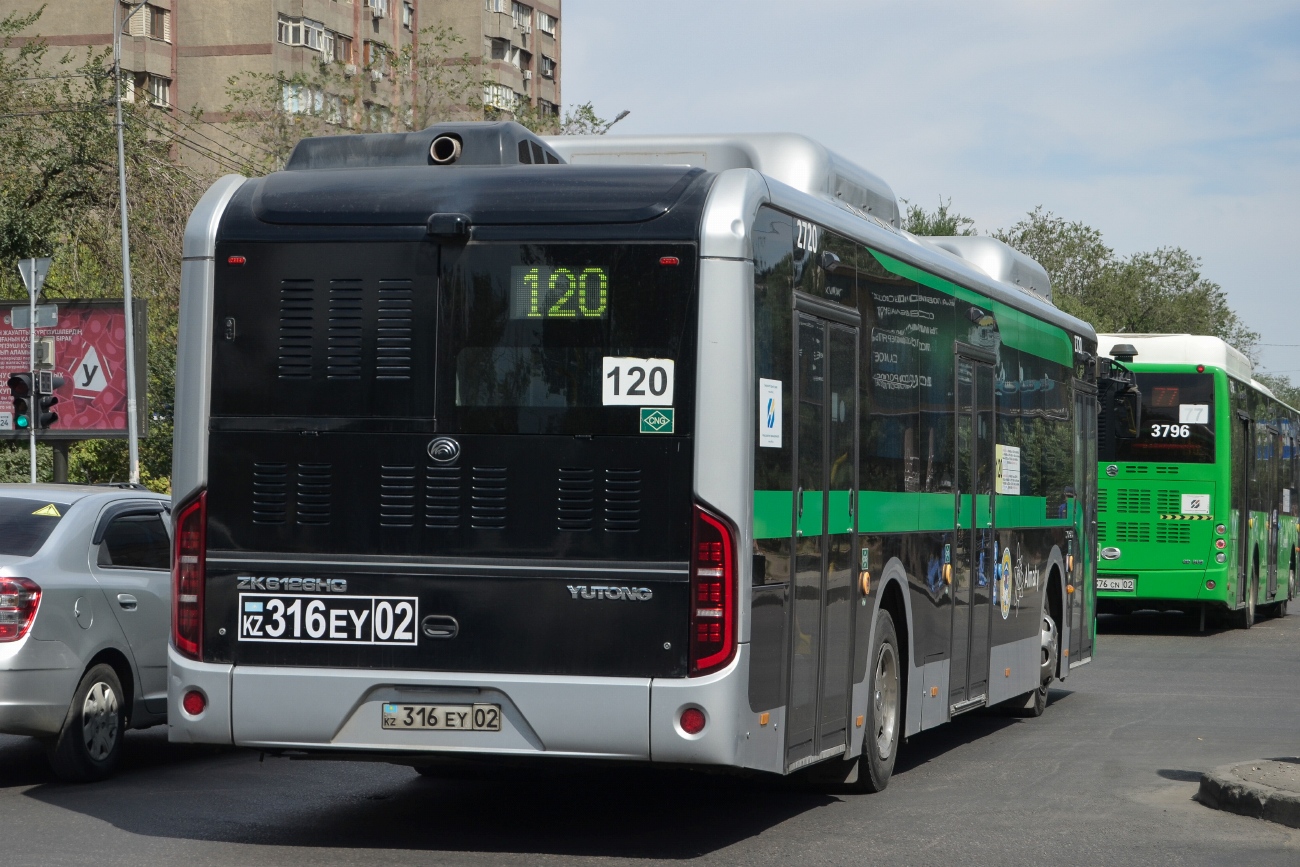 Алматы, Yutong ZK6126HG (QazTehna) № 2720