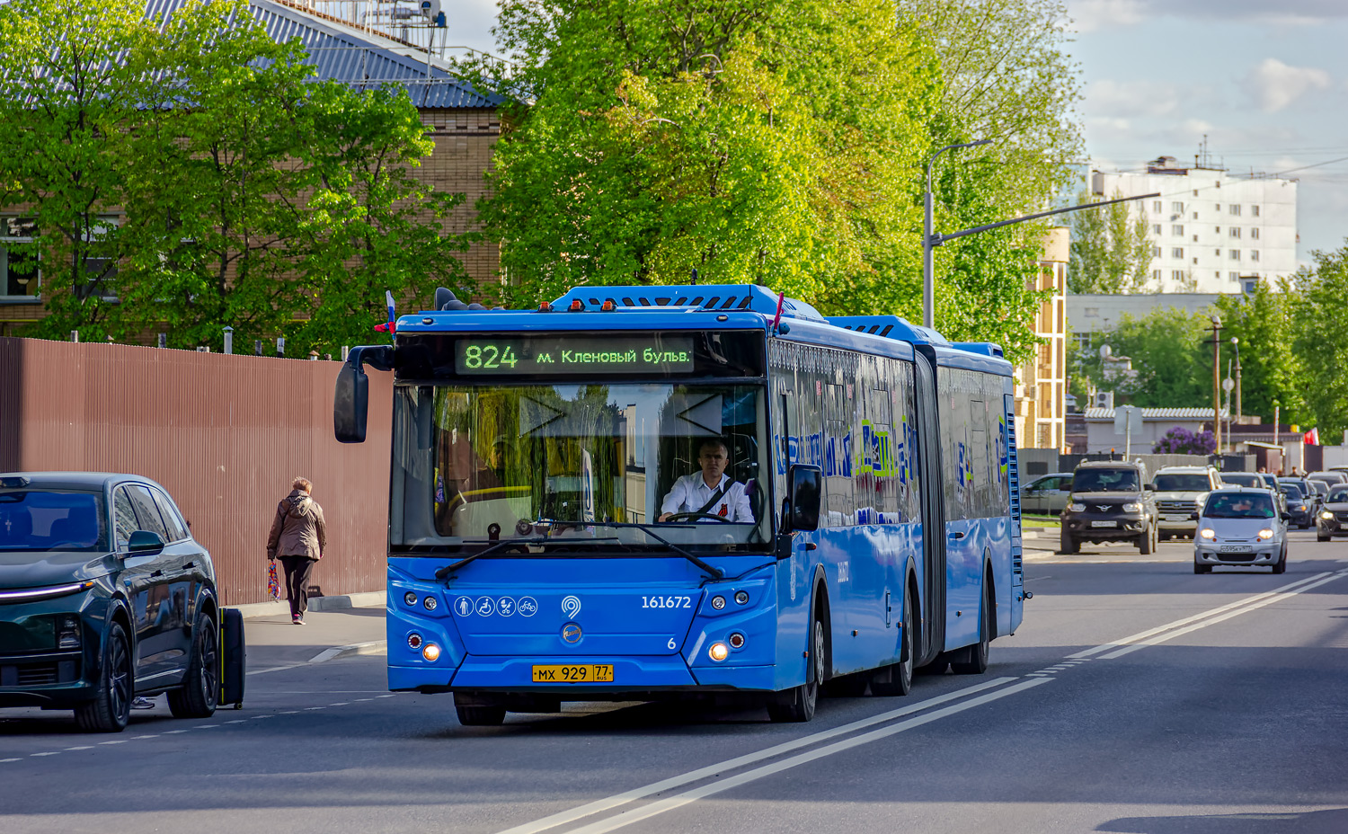 Москва, ЛиАЗ-6213.65 № 161672