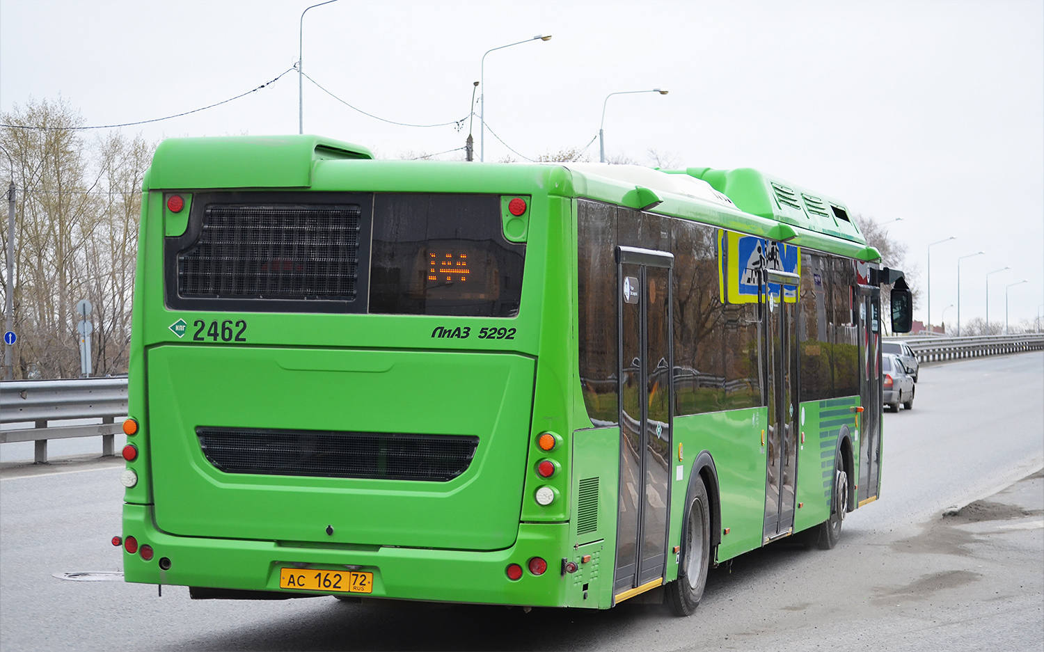 Тюменская область, ЛиАЗ-5292.67 (CNG) № 2462