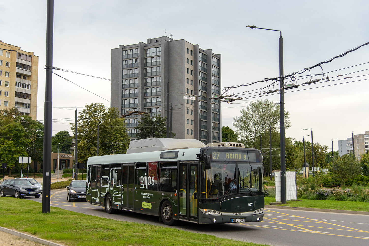 Литва, Solaris Urbino III 12 CNG № 967