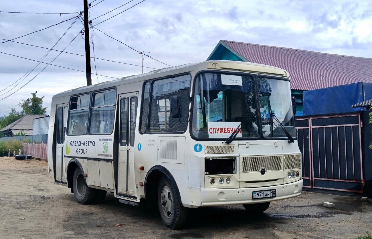Абайская область, ПАЗ-320540-02 № 971 AF 18