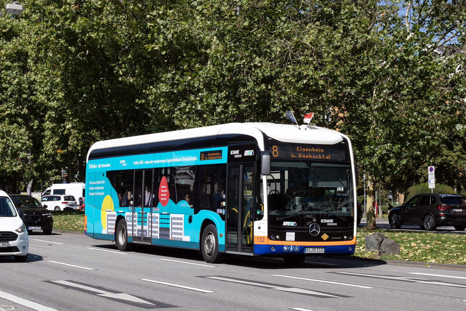 Гессен, Mercedes-Benz eCitaro № 132